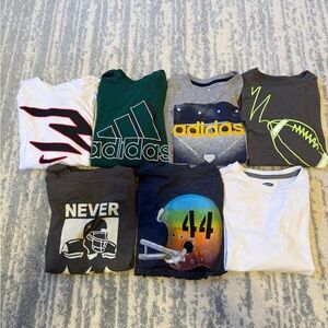 Adidas, Nike, Wes & Willy, and more. Long sleeve T-shirt collection.